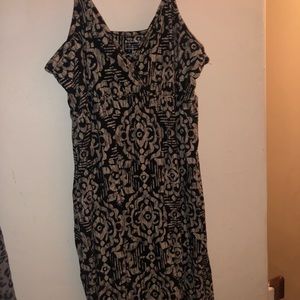 Tribal print dress
